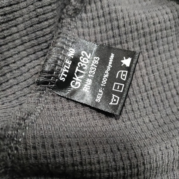 POL PATCHWORK WAFFLE KNIT STAR TOP - Picture 7 of 9